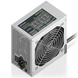 Aisens Fuente de Alimentación ATX 500W Plata ASPC-500ATX-SEO